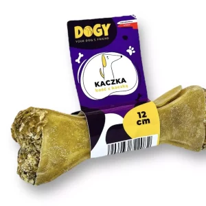 DOGY - Kość z kaczką i jabłkiem 12cm 1szt